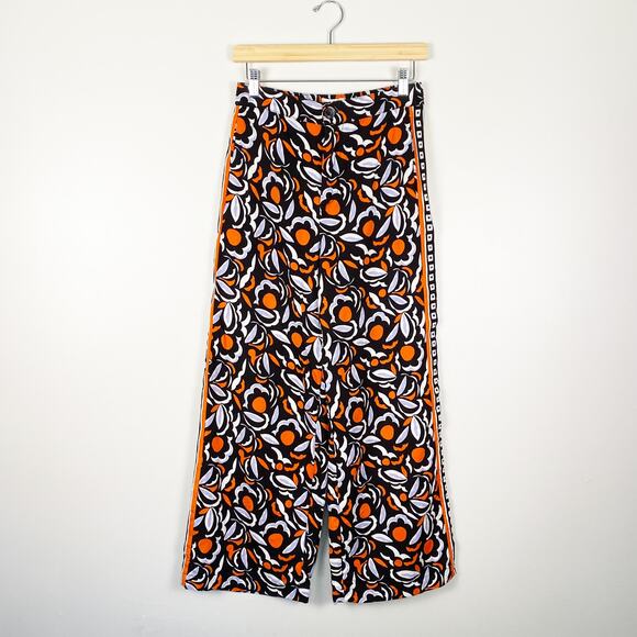 Anthropologie Breezy Straight Pants in Motif Print Size 6 - Picture 3 of 8